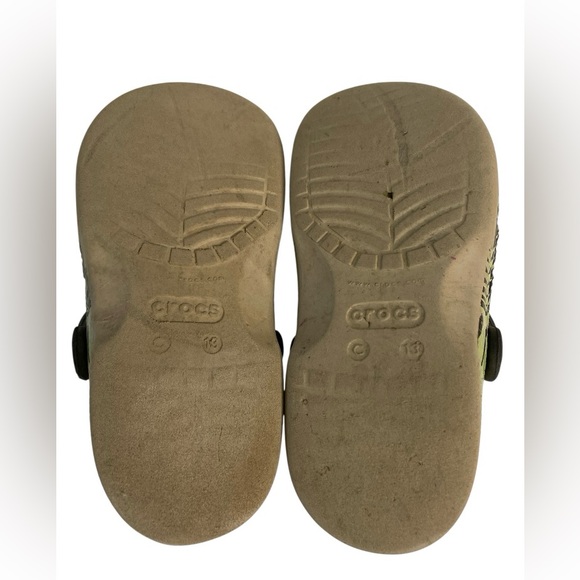 Crocs Unisex-Child Baya Palm Graphic size C 13, Summer Clogs Tropical Green - Picture 8 of 8